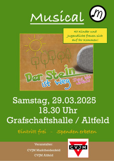 Musical in der Grafschaftshalle in Altfeld