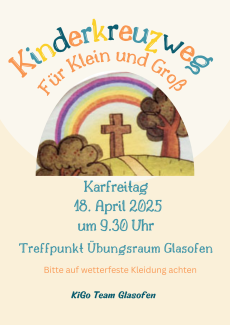 Kinderkreuzweg Glasofen 2025